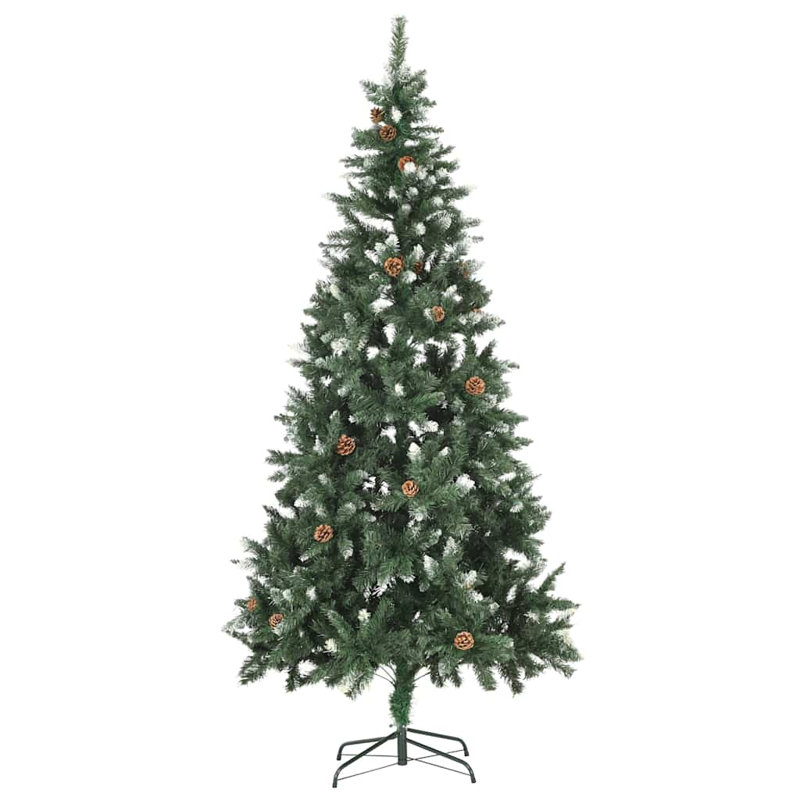 Artificial Christmas Tree with LEDs&Ball Set, 6.89ft H x 3.9ft W x 3.9ft D