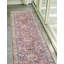 Tapis de couloir aucun Huguenot rose antique-1872712640