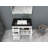 Camora 36 " W Freestanding Standard Free Standing 1 Single Vanity Bathroom Vanity With Plastic Top-699512401-699512406