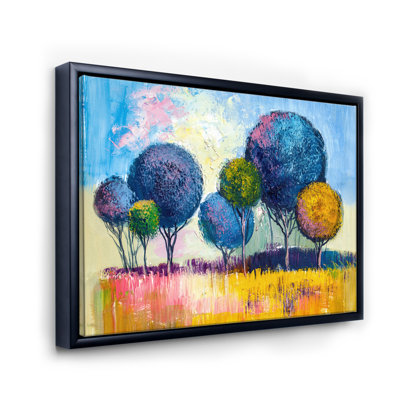 Autumn Fantasy Trees III - peinture sur toile