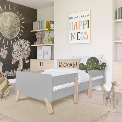 Jpma & Greenguard Gold Certified Dream On Me Osko Convertible Toddler Bed Made With Sustainable New Zealand Pinewood