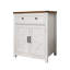 Buffets et buffets spacieux de style maison de campagne avec porte de grange pour la maison