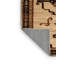 Tapis beige Art Deco lavable à la machine-1791540476