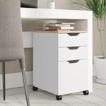 Bretagne 13.5'' Wide 3 - Drawer Filing Storage Cabinet