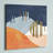 " Abstract The Desert Night, Modern & Contemporary Orange "-625795838-614534341
