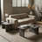 Modular Concrete Coffee Table Set of 2