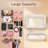 Clear Makeup Bag with Makeup Brush Bag