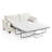 Pull Out Sofa Bed Queen Size Sleeper Sofa, 2-in-1 Convertible Chenille Couch With Usb Charging-659458712