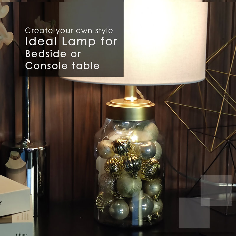 Treyton Glass Table Lamp