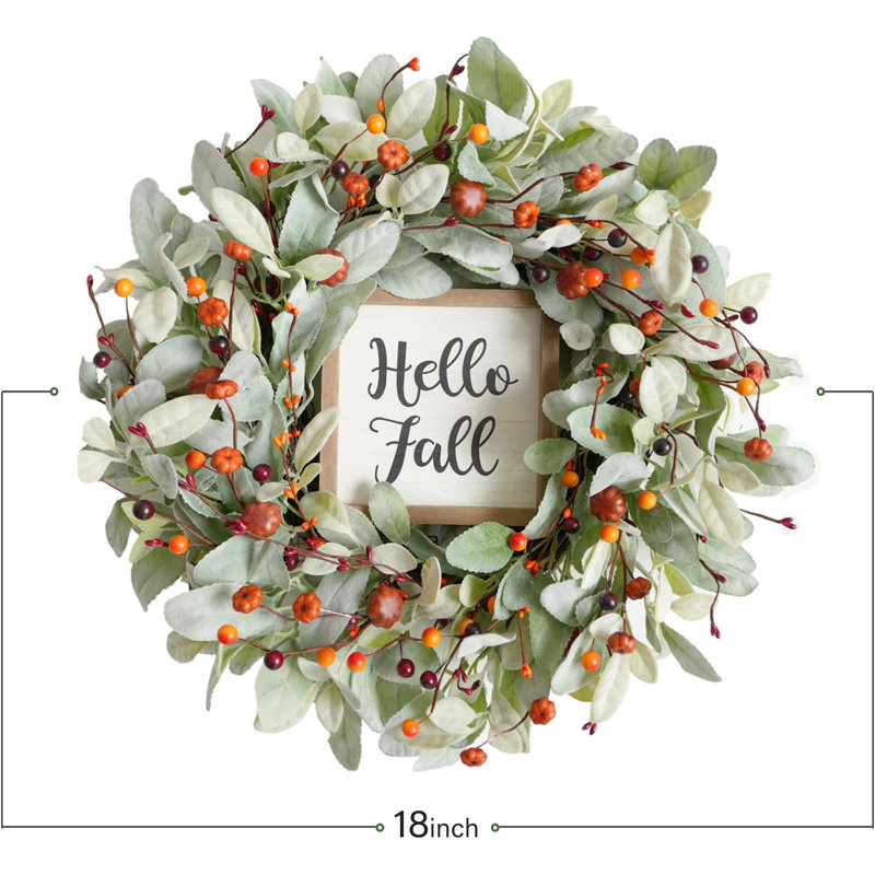 Faux 13'' Wreath