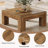 Farmhouse Rustic Square Coffee Table