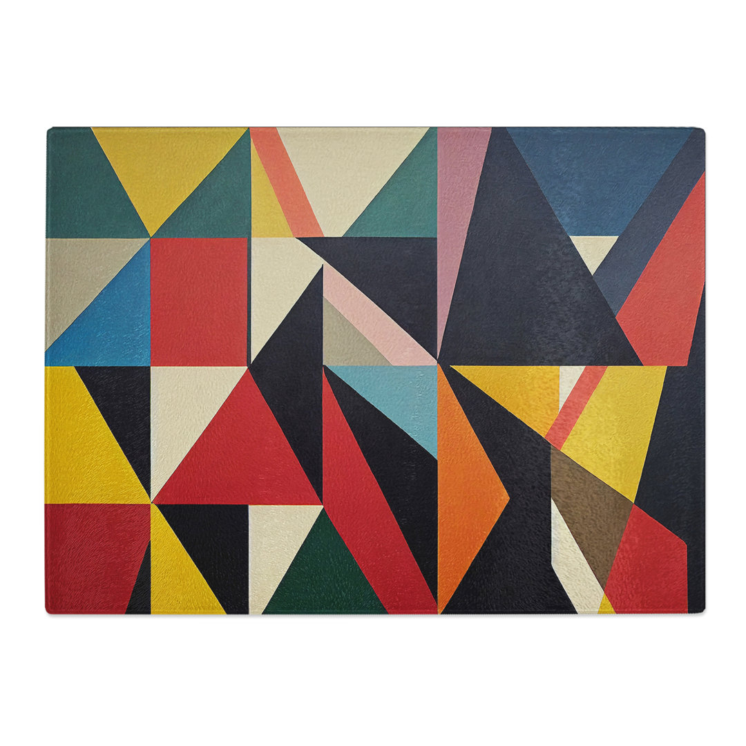 Miraculous Modern Abstract Art  Glass Chopping Board