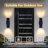 12"Outdoor Wall Sconces, Matte Black Rectangular Aluminum Waterproof Up Down Exterior Light, E26 Base(Set Of 2)-953968486