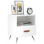 Capodanno 40cm W Manufactured Wood Bedside Table-1965197204