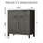 64" Wide Buffet Sideboard With 1 Drawer and 2 Doors,Wood Accent Cabinets With Storage (Set of 2)-1458266178-1448925093