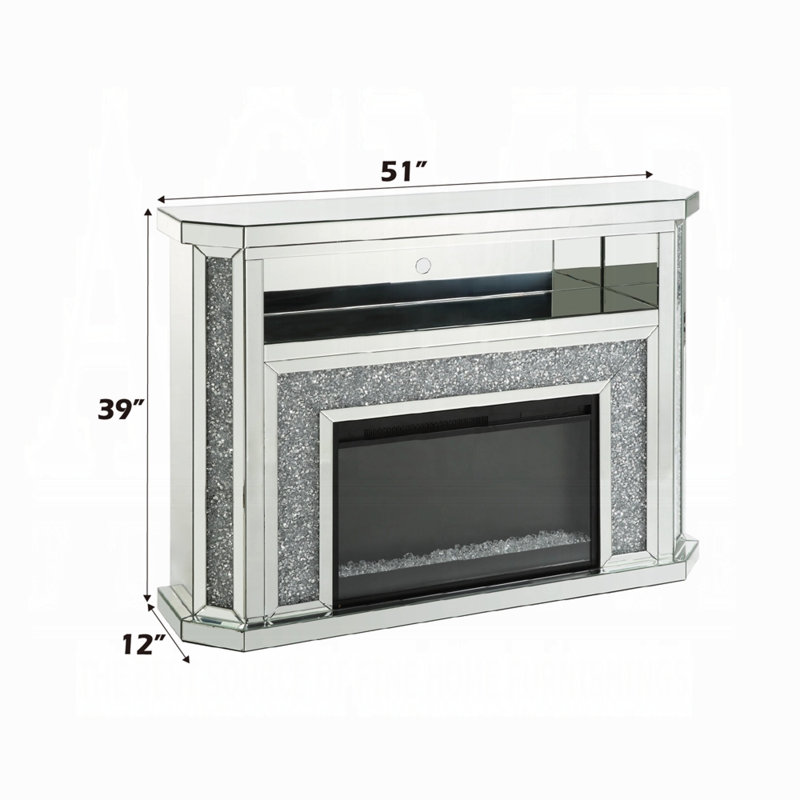 Noralie Fireplace W/LED