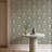 Garden Vine - Silver Moss Botanical Wallpaper