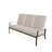 Askar 71.5'' Wide Powder Coated Aluminum Patio Sofa with Cushions-25943400-25943359