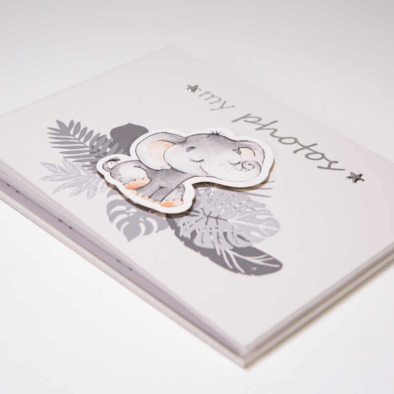 Karina Cute Unisex Baby Grey Elephant Gift
