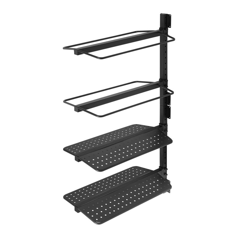 Support à selle mural à 4 niveaux - 22,83 po de longueur x 45,28 po de hauteur