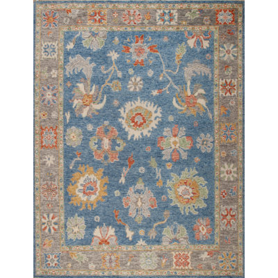Cascade Hand Knotted Wool Area Rug