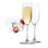Libbey Vina Flute Glasses, 8-ounce, Set of 12
