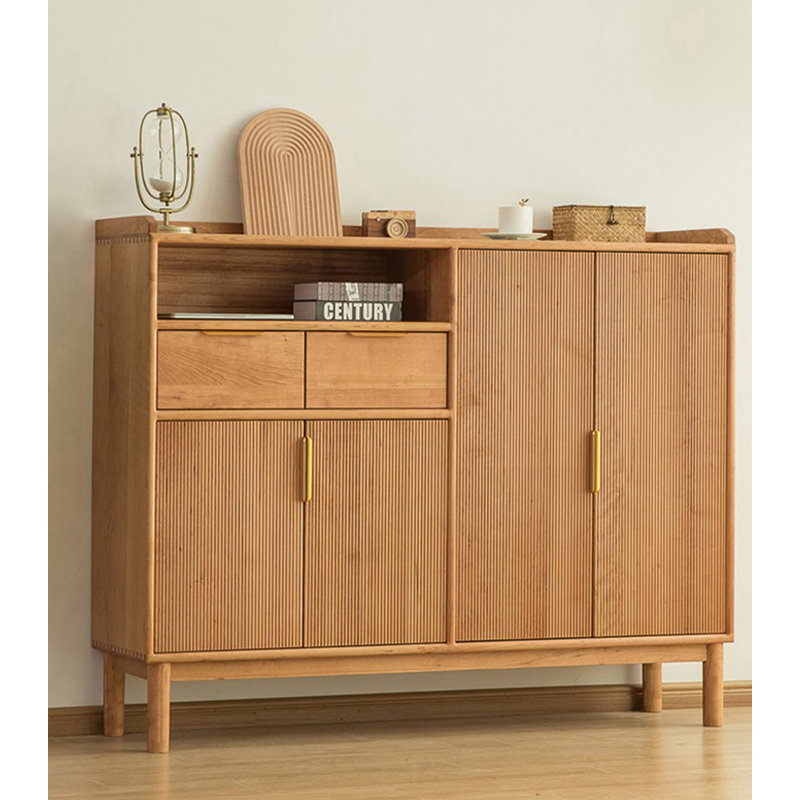 Modern minimalist multi-functional shoe cabinet