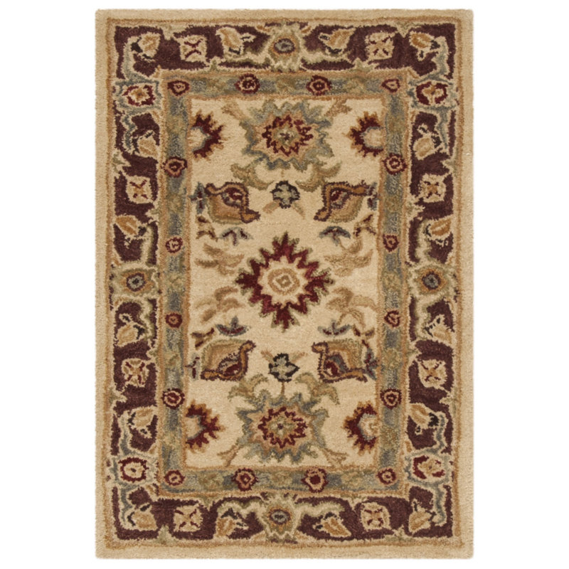Coltun Hand Tufted Wool Pile Oriental Rug, Rectangle 3' x 5'