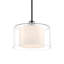 Luminaire suspendu / semi-encastré convertible 1 lumière 12,75 po Seville
