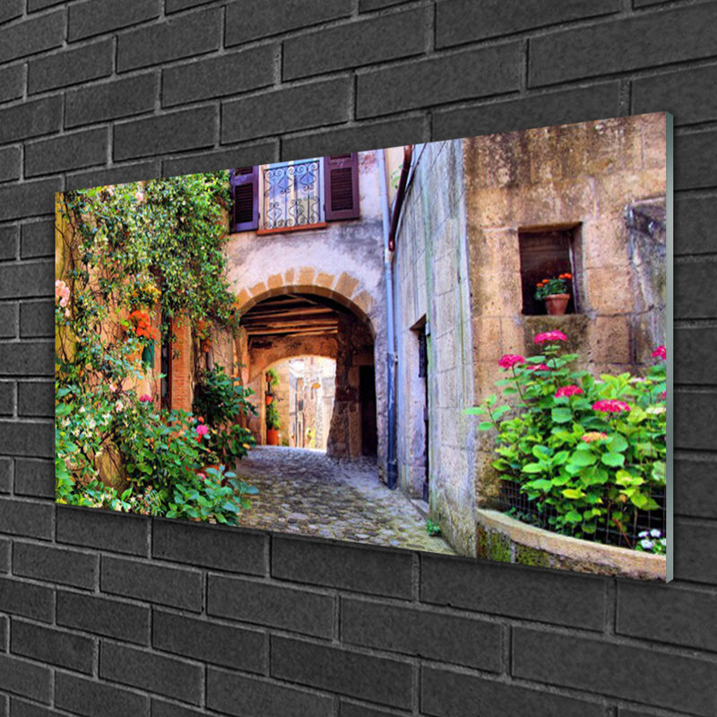 Residential Building - Unframed Photograph on Glass
