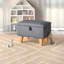 Artus 49cm Wide Rectangle No Pattern Ottoman with Storage-749518075
