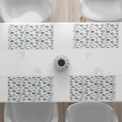 Polyester Abstract Rectangle Placemat