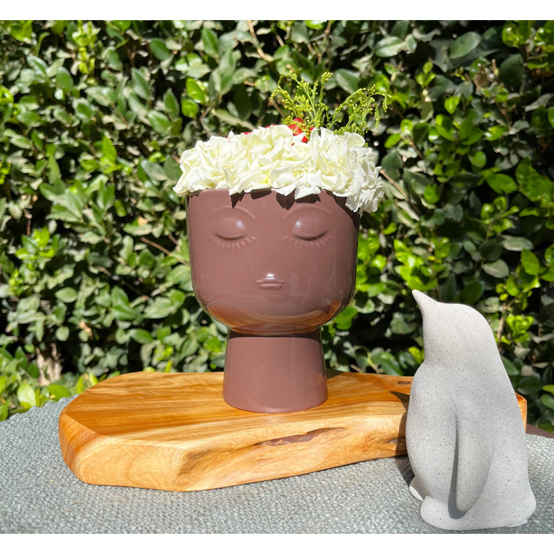 Pot de fleurs en céramique Ronishia