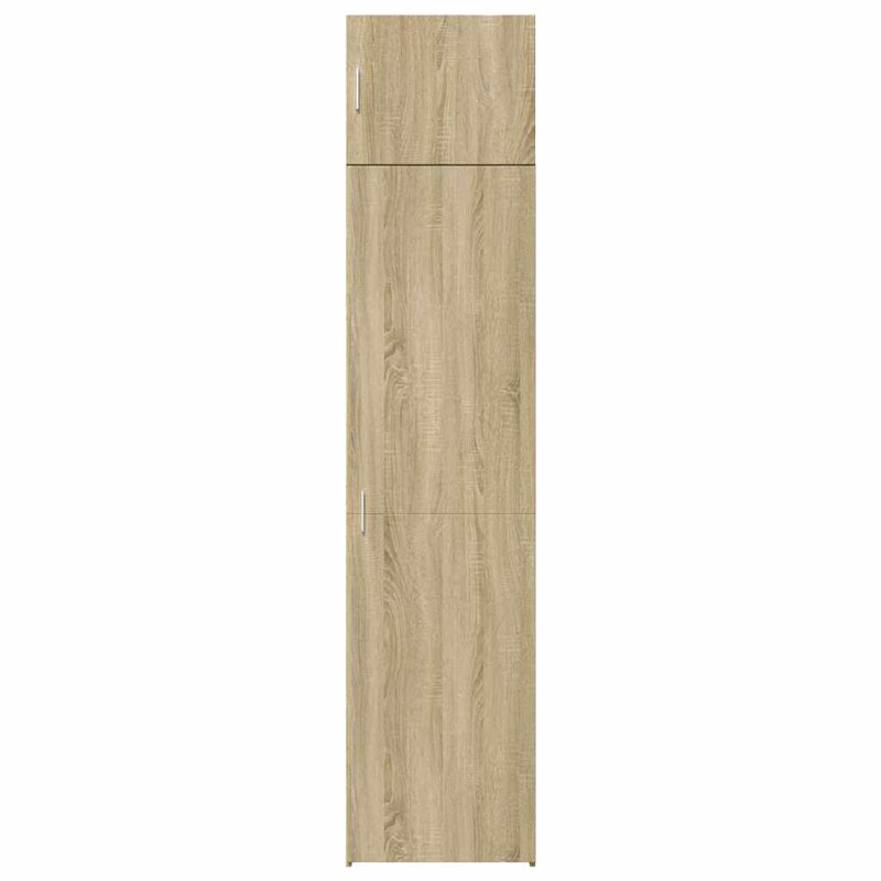 Slim Storage Cabinet 50X42.5X225 Cm Engineered Wood, Sonoma Oak
