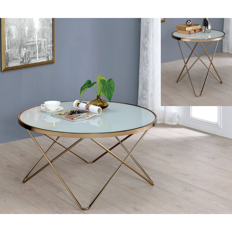 Table basse Accursio, Givré