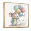 Illustration grise de bébé souris détaillée - animaux, décoration murale souris-1141609998-1205104170