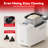 Davivy 3LB Bread Maker Machine with Gloves 15-in-1 Automatic Large Capacity Bread Machine Nonstick Bowl For Bread, Jam& Yogurt