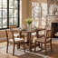 Dining Table with Wood Base