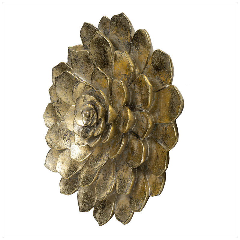 Plaque murale succulente
