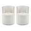 Ensemble de 2 chaises d'appoint rembourrées Modern-750777083
