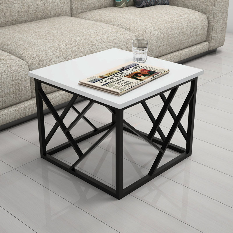 Table basse Eells, Blanc