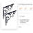 Rustic Shelf Bracket-60425454