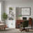 69.3'' H 6-Tier Tall Bookcase With Door-1524681266
