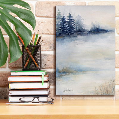  'Blue Pines B' by Jean Plout Canvas Wall Art, 12" x 18"