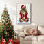 «Christmas Christmas Christmas Bear Hug», reproduction sur toile-1305213913-1305213914