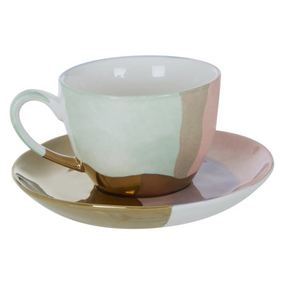 Polk Porcelain Teacup and Saucer