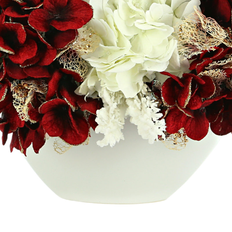 Arrangement floral en pot Johane Hydrangea