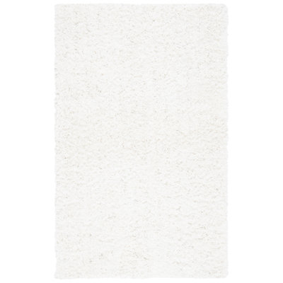 Tapis ivoire touffeté à la main Delane