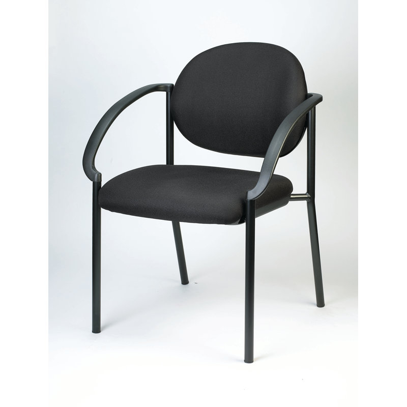 Chaise empilable Dakota, Noir