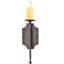 Rustic Lodge 1 - Light Candle Wall Light